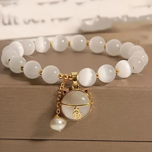 1pc Delicate Opal Beads Bracelet-Fashion Design with Delicate-Shaped